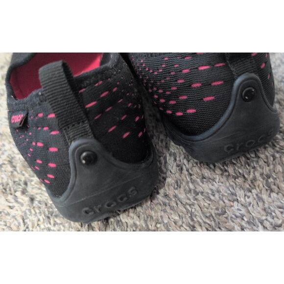 Crocs Women Duet Busy Day Xpress Mesh Skimmer Shoes – Size 7 - Picture 5 of 5